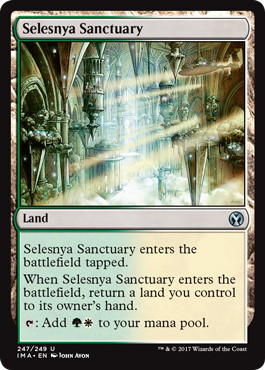 【ENG】【Foil】《セレズニアの聖域/Selesnya Sanctuary》[IMA]