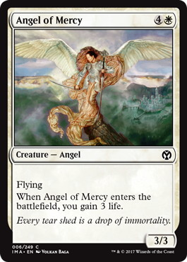 【ENG】【Foil】《慈悲の天使/Angel of Mercy》[IMA]