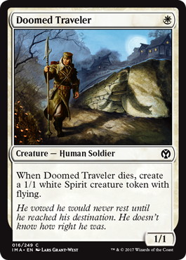 【ENG】【Foil】《宿命の旅人/Doomed Traveler》[IMA]