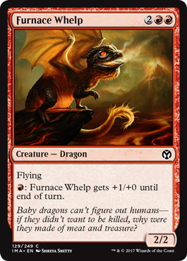 【ENG】【Foil】《焼炉の仔/Furnace Whelp》[IMA]