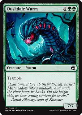 【ENG】【Foil】《夕暮れ谷のワーム/Duskdale Wurm》[IMA]
