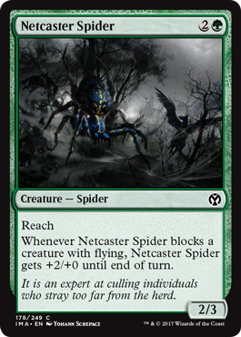 【ENG】【Foil】《網投げ蜘蛛/Netcaster Spider》[IMA]