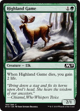 【ENG】《高地の獲物/Highland Game》[M19]