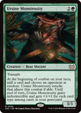 【ENG】《熊の怪物/Ursine Monstrosity》[DSC]