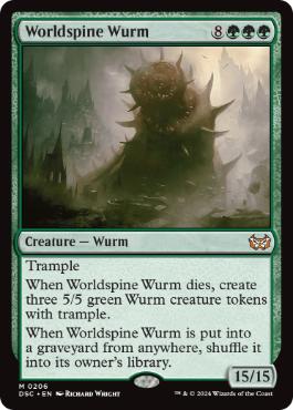 【ENG】《世界棘のワーム/Worldspine Wurm》[DSC]
