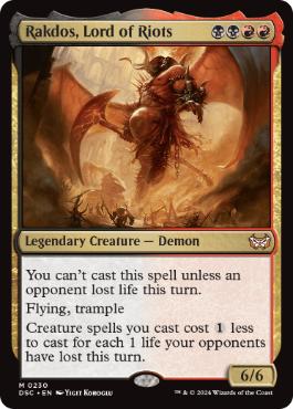 【ENG】《暴動の長、ラクドス/Rakdos, Lord of Riots》[DSC]