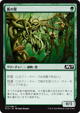 【JPN】《蔦の壁/Wall of Vines》[M19]