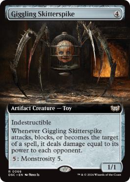【ENG】■拡張アート■《嘲笑する走り棘/Giggling Skitterspike》[DSC]