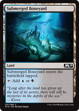 【ENG】《水没した骨塚/Submerged Boneyard》[M19]