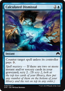 【ENG】【Foil】《計算された放逐/Calculated Dismissal》[ORI]
