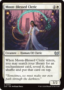 【ENG】《月恵みのクレリック/Moon-Blessed Cleric》[DSC]