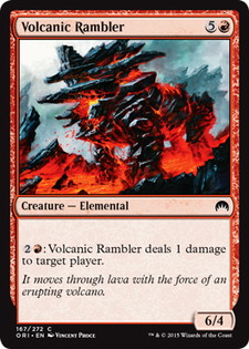 【ENG】【Foil】《火山の彷徨/Volcanic Rambler》[ORI]