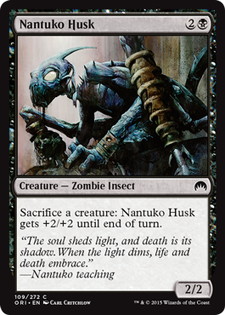 【ENG】【Foil】《ナントゥーコの鞘虫/Nantuko Husk》[ORI]