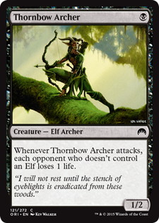【ENG】【Foil】《茨弓の射手/Thornbow Archer》[ORI]
