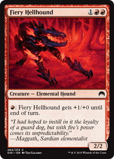 【ENG】《焦熱のヘルハウンド/Fiery Hellhound》[ORI]