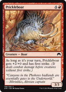 【ENG】【Foil】《トゲイノシシ/Prickleboar》[ORI]