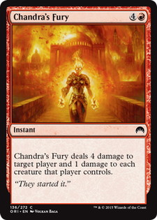 【ENG】【Foil】《チャンドラの憤怒/Chandra's Fury》[ORI]