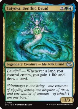 【ENG】《水底のドルイド、タトヨヴァ/Tatyova, Benthic Druid》[DSC]