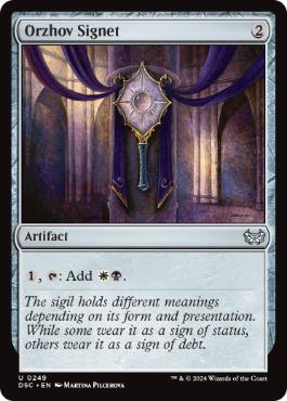 【ENG】《オルゾフの印鑑/Orzhov Signet》[DSC]