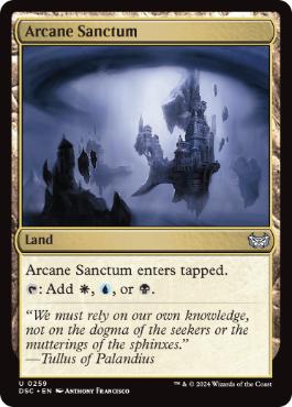 【ENG】《秘儀の聖域/Arcane Sanctum》[DSC]