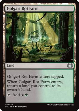 【ENG】《ゴルガリの腐敗農場/Golgari Rot Farm》[DSC]