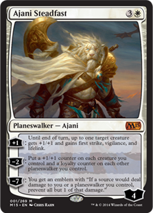 【ENG】《不動のアジャニ/Ajani Steadfast》[M15]
