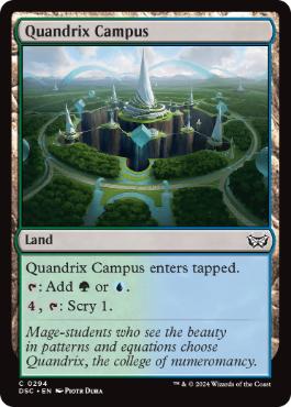 【ENG】《クアンドリクスの学舎/Quandrix Campus》[DSC]