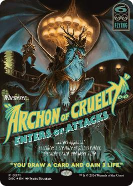 【ENG】【Foil】■ボーダーレス■《残虐の執政官/Archon of Cruelty》[DSC]