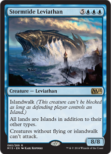 【ENG】《嵐潮のリバイアサン/Stormtide Leviathan》[M15]