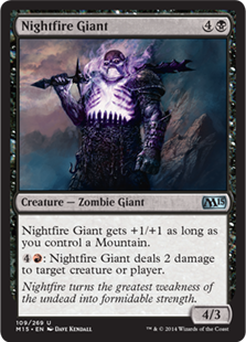 【ENG】《夜火の巨人/Nightfire Giant》[M15]