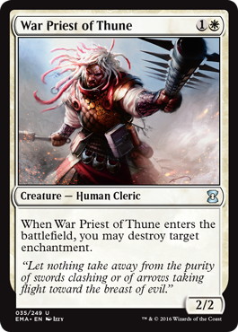 【ENG】《テューンの戦僧/War Priest of Thune》[EMA]