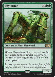 【ENG】【Foil】《草タイタン/Phytotitan》[M15]