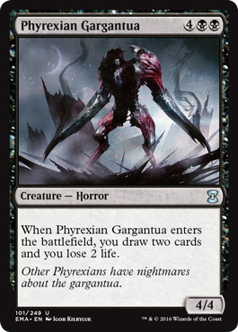 【ENG】《ファイレクシアのガルガンチュア/Phyrexian Gargantua》[EMA]