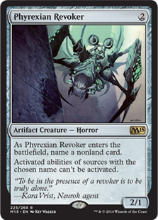 【ENG】《ファイレクシアの破棄者/Phyrexian Revoker》[M15]
