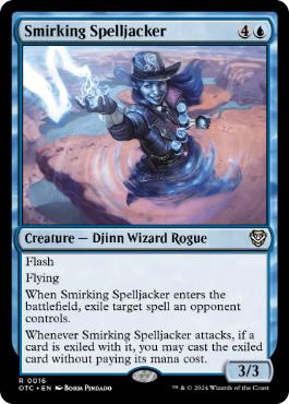 【ENG】《嘲笑う呪文乗っ取り/Smirking Spelljacker》[OTC]