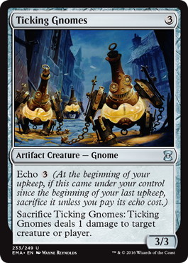 【ENG】【Foil】《チクタク・ノーム/Ticking Gnomes》[EMA]