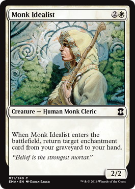 【ENG】【Foil】《理想主義の修道士/Monk Idealist》[EMA]