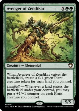 【ENG】《ゼンディカーの報復者/Avenger of Zendikar》[OTC]