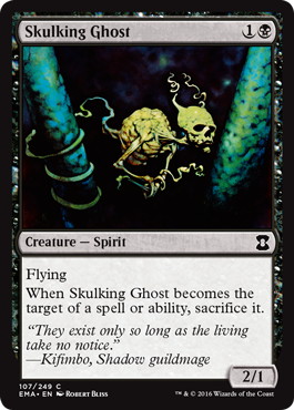 【ENG】【Foil】《卑屈な幽霊/Skulking Ghost》[EMA]