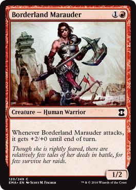 【ENG】【Foil】《国境地帯の匪賊/Borderland Marauder》[EMA]