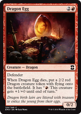 【ENG】【Foil】《ドラゴンの卵/Dragon Egg》[EMA]