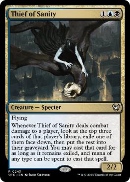 【ENG】《正気泥棒/Thief of Sanity》[OTC]