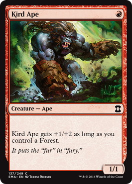 【ENG】【Foil】《密林の猿人/Kird Ape》[EMA]