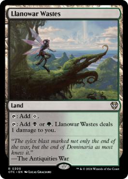 【ENG】《ラノワールの荒原/Llanowar Wastes》[OTC]