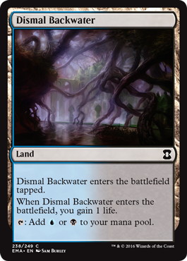 【ENG】【Foil】《陰鬱な僻地/Dismal Backwater》[EMA]