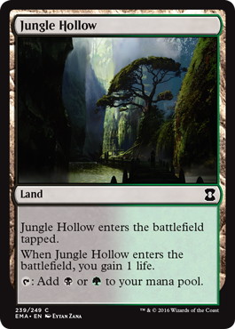 【ENG】【Foil】《ジャングルのうろ穴/Jungle Hollow》[EMA]