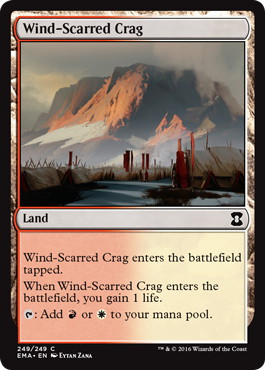 【ENG】【Foil】《風に削られた岩山/Wind-Scarred Crag》[EMA]
