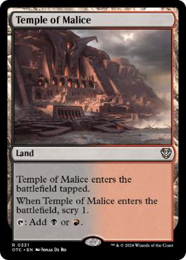 【ENG】《悪意の神殿/Temple of Malice》[OTC]