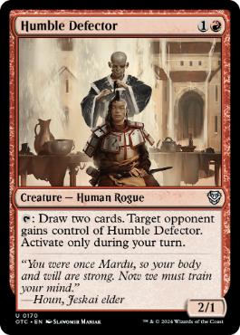 【ENG】《謙虚な離反者/Humble Defector》[OTC]