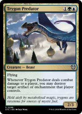 【ENG】《三角エイの捕食者/Trygon Predator》[OTC]